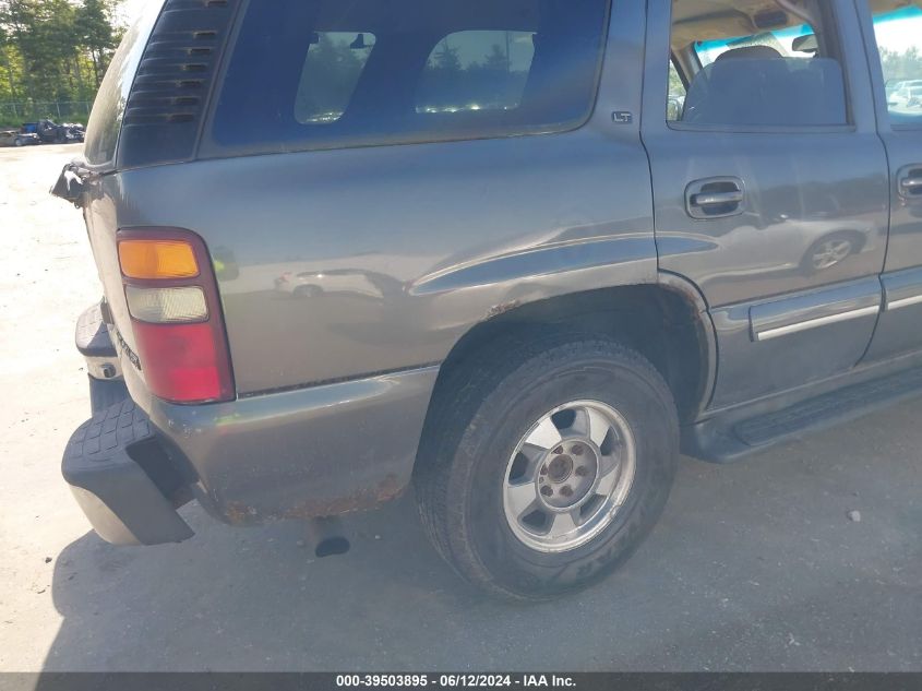 2001 Chevrolet Tahoe Lt VIN: 1GNEK13T81J158536 Lot: 39503895