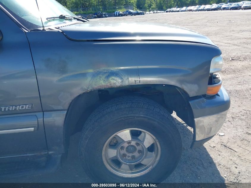 2001 Chevrolet Tahoe Lt VIN: 1GNEK13T81J158536 Lot: 39503895