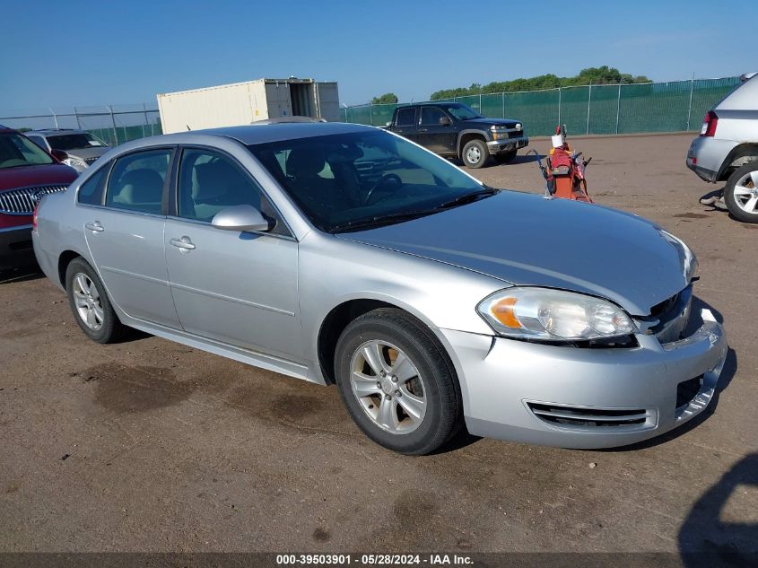 2012 Chevrolet Impala Ls VIN: 2G1WF5E37C1262267 Lot: 39503901