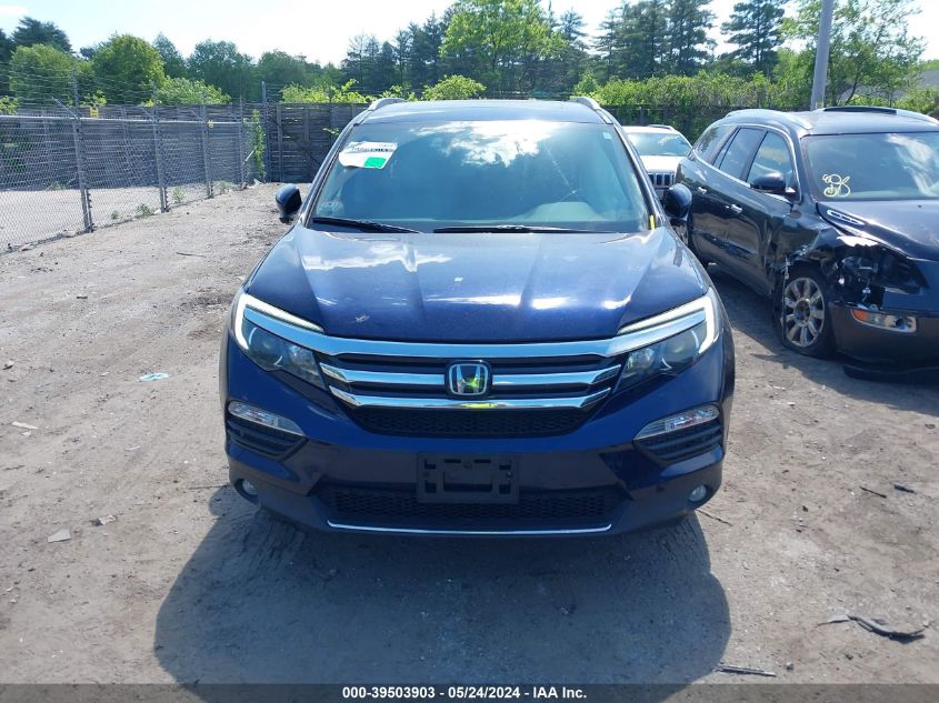 2016 Honda Pilot Touring VIN: 5FNYF6H9XGB046261 Lot: 39503903
