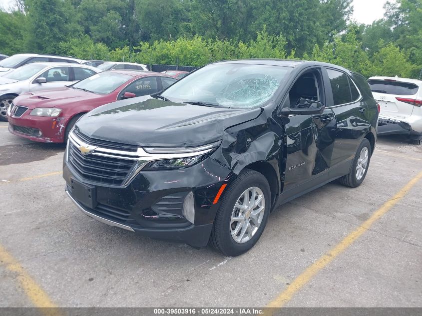 2022 Chevrolet Equinox Awd Lt VIN: 3GNAXUEV8NL139984 Lot: 39503916