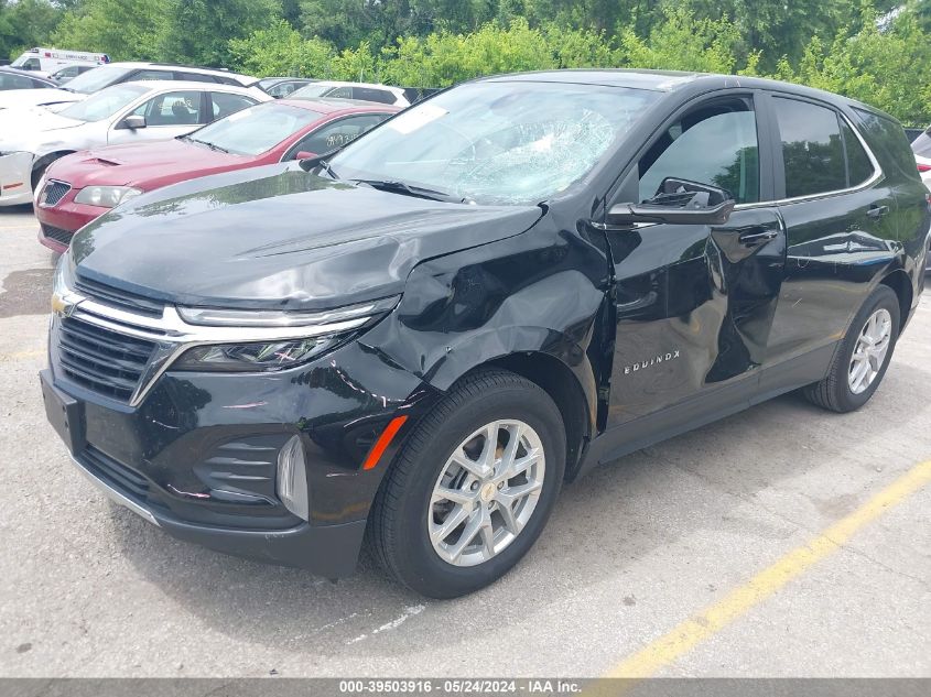 2022 Chevrolet Equinox Awd Lt VIN: 3GNAXUEV8NL139984 Lot: 39503916