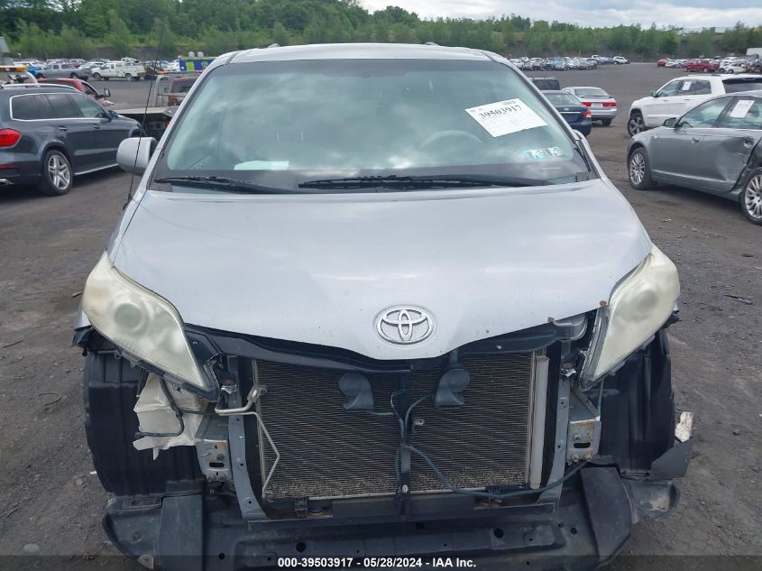 2012 Toyota Sienna Le 7 Passenger VIN: 5TDJK3DC2CS044863 Lot: 39503917