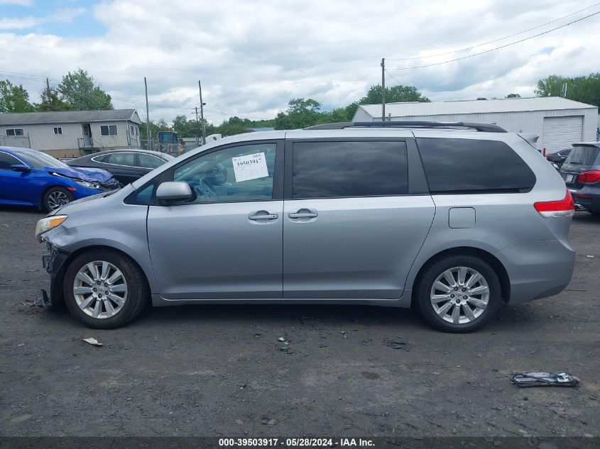 2012 Toyota Sienna Le 7 Passenger VIN: 5TDJK3DC2CS044863 Lot: 39503917