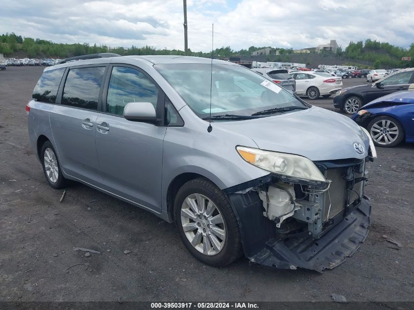 2012 Toyota Sienna Le 7 Passenger VIN: 5TDJK3DC2CS044863 Lot: 39503917