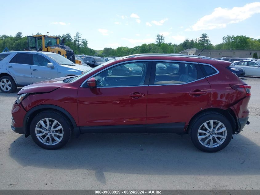 2022 Nissan Rogue Sport Sv Awd Xtronic Cvt VIN: JN1BJ1BW2NW491627 Lot: 39503929