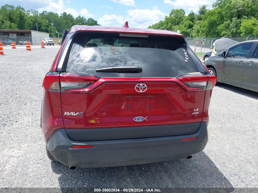 2022 TOYOTA RAV4 LE - 2T3F1RFV0NW299166