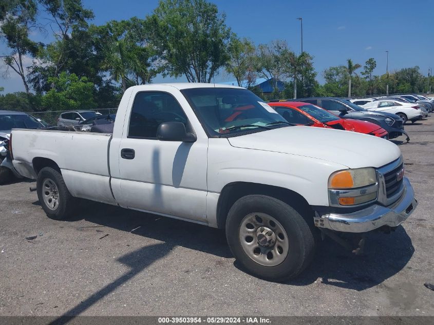 2007 GMC Sierra 1500 Classic Work Truck VIN: 3GTEC14X47G174394 Lot: 39503954