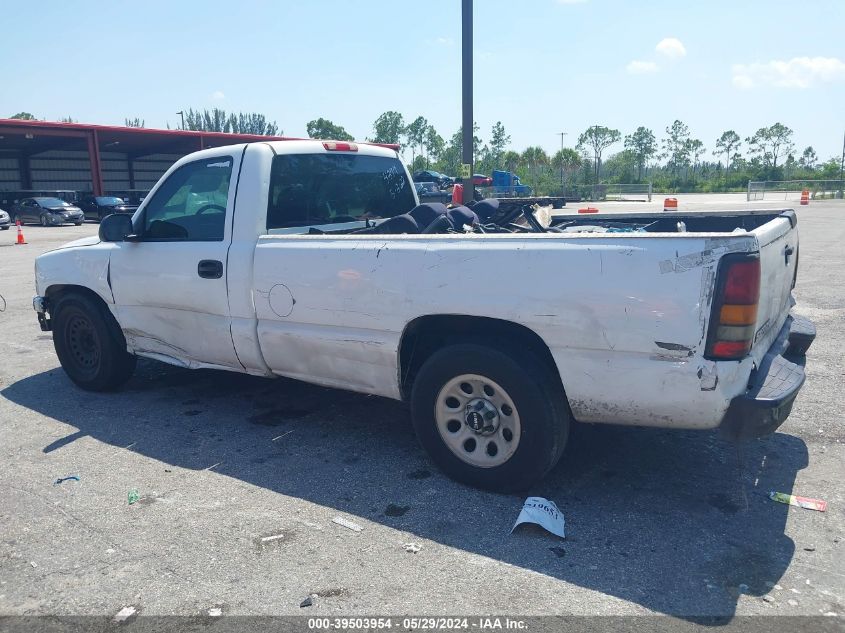2007 GMC Sierra 1500 Classic Work Truck VIN: 3GTEC14X47G174394 Lot: 39503954