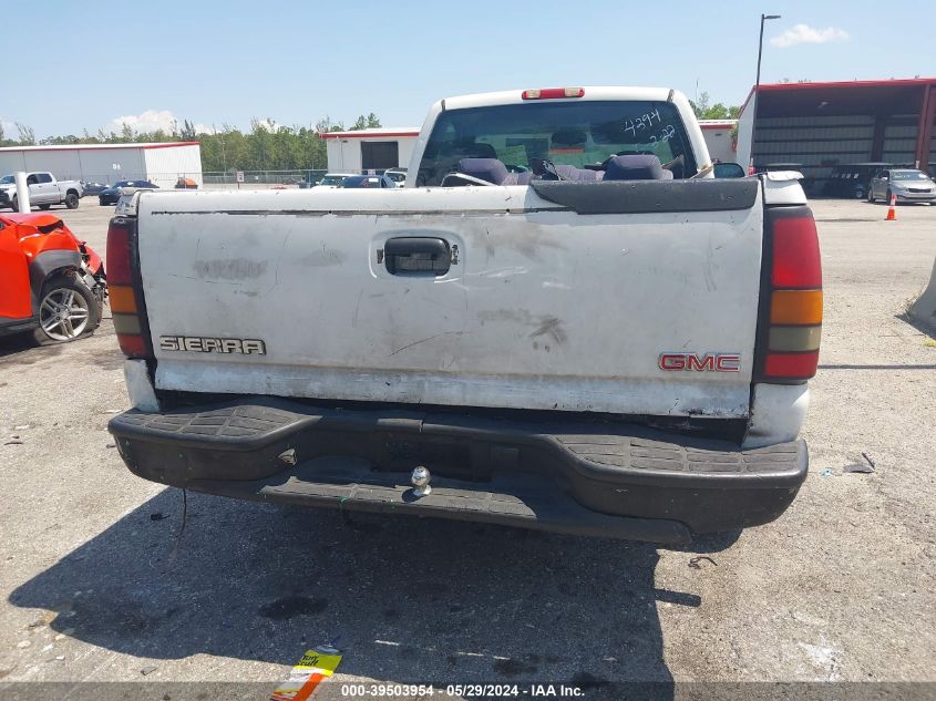 2007 GMC Sierra 1500 Classic Work Truck VIN: 3GTEC14X47G174394 Lot: 39503954