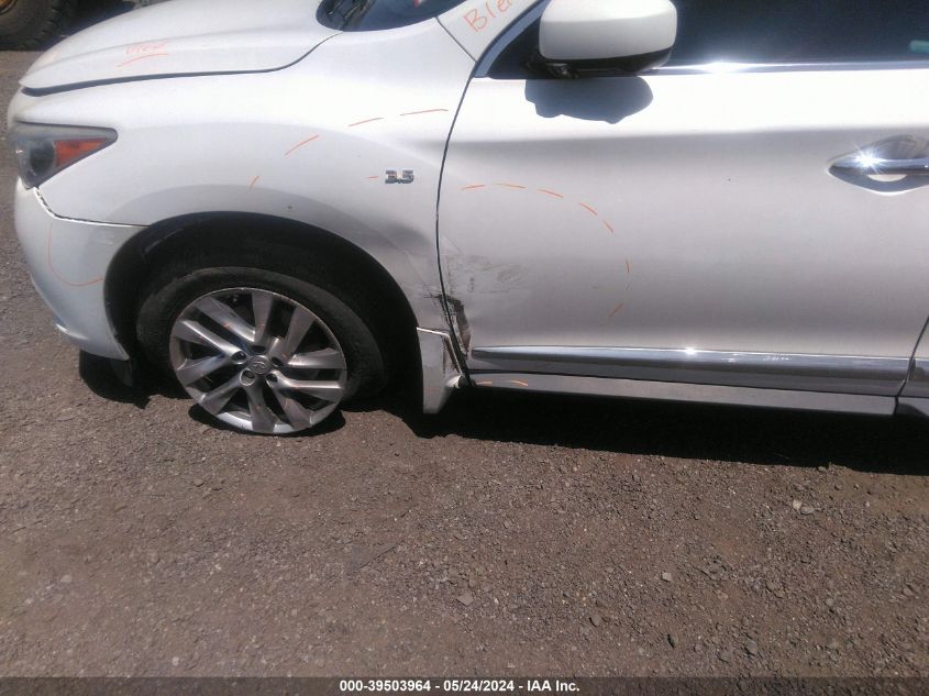 2014 Infiniti Qx60 VIN: 5N1AL0MM0EC510522 Lot: 39503964