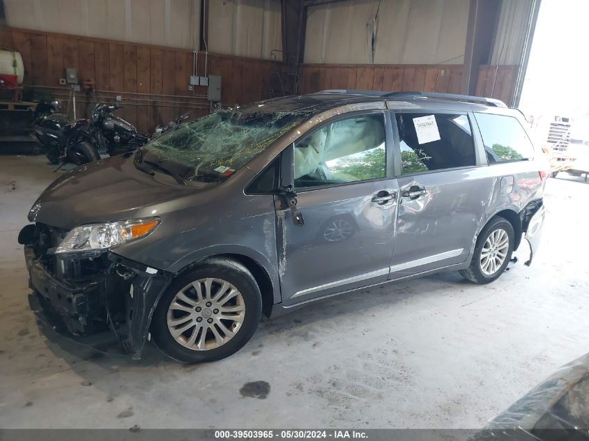 2017 Toyota Sienna Xle 8 Passenger VIN: 5TDYZ3DC6HS890527 Lot: 39503965