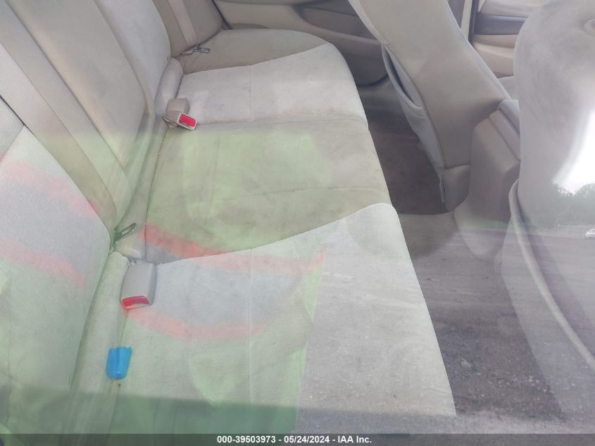 2010 Honda Accord 2.4 Lx-P VIN: 1HGCP2F41AA075575 Lot: 39503973