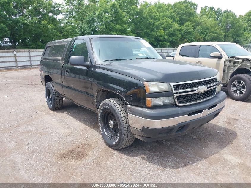 2006 Chevrolet Silverado 1500 Work Truck VIN: 3GCEK14X86G237997 Lot: 39503980