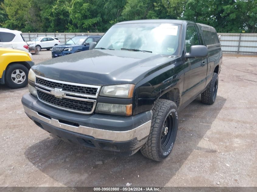 2006 Chevrolet Silverado 1500 Work Truck VIN: 3GCEK14X86G237997 Lot: 39503980