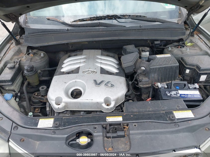 2007 Hyundai Santa Fe Limited/Se VIN: 5NMSH13E37H008697 Lot: 39503987