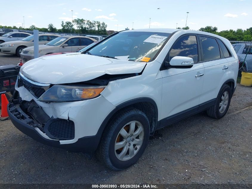 2013 Kia Sorento Lx VIN: 5XYKT4A17DG358906 Lot: 39503993