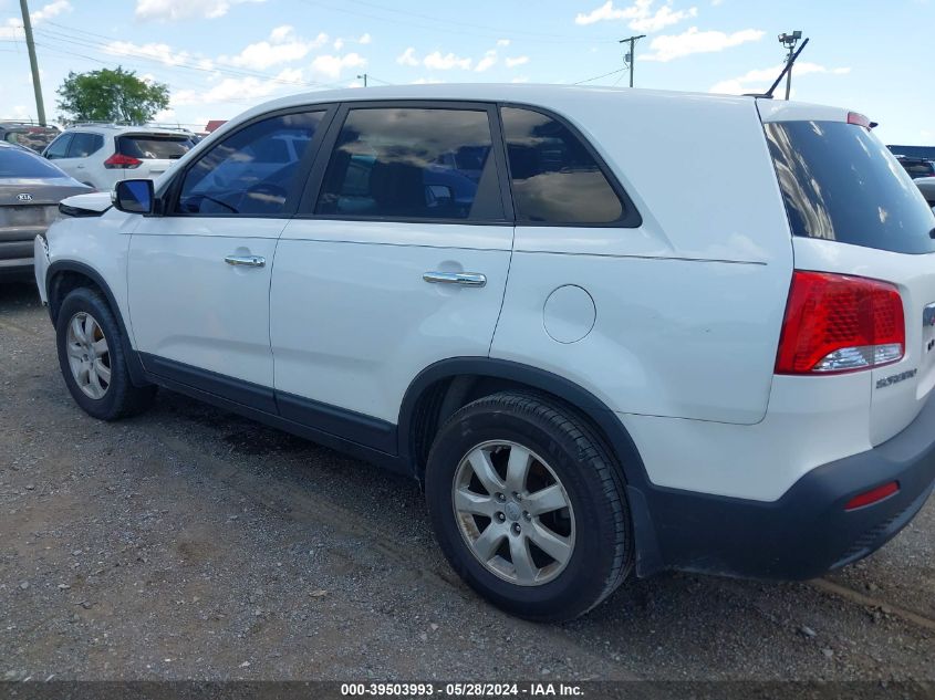 2013 Kia Sorento Lx VIN: 5XYKT4A17DG358906 Lot: 39503993