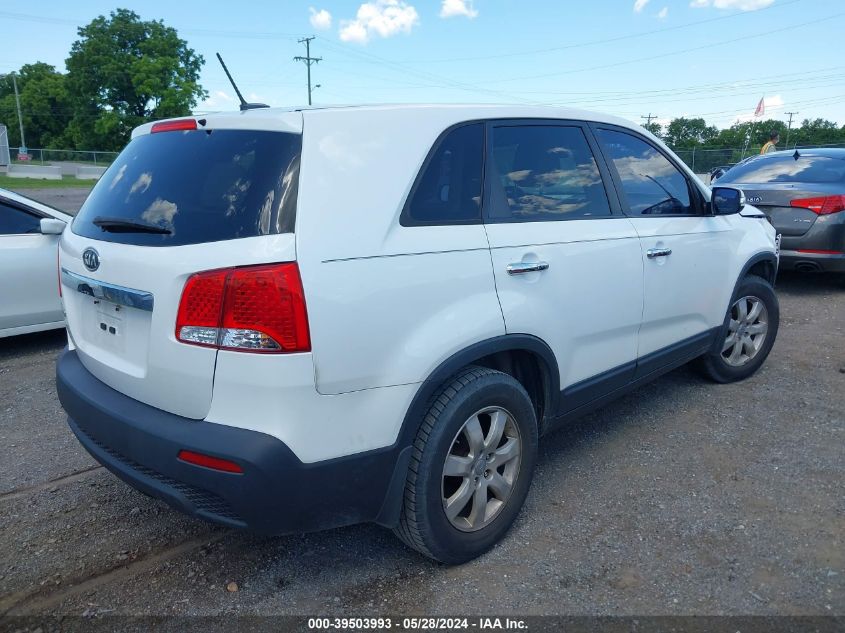 2013 Kia Sorento Lx VIN: 5XYKT4A17DG358906 Lot: 39503993