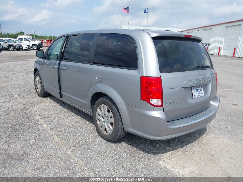 2018 Dodge Grand Caravan Se VIN: 2C4RDGBG1JR318604 Lot: 39503997