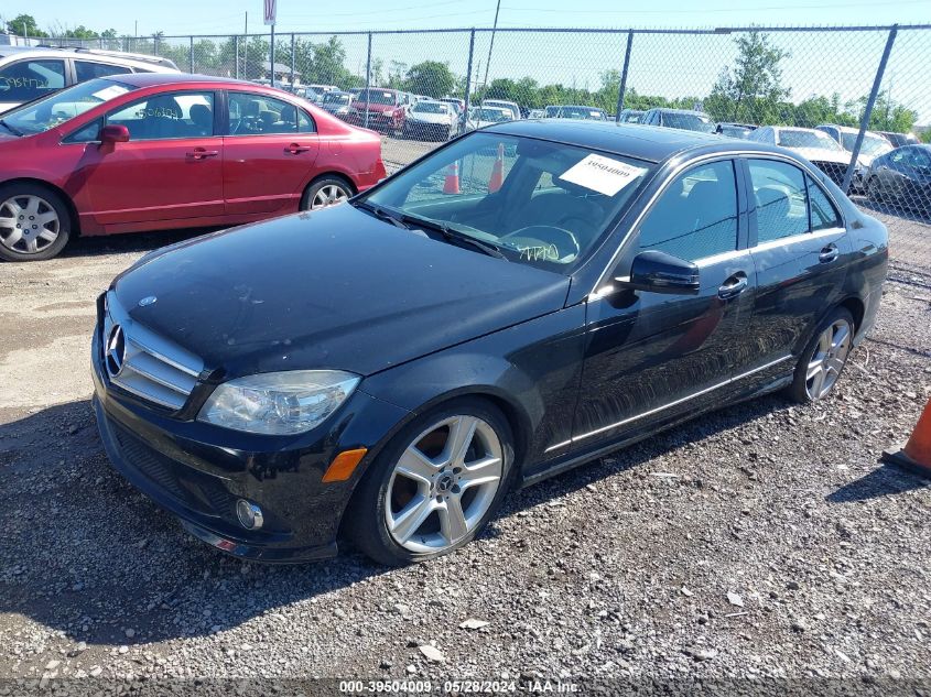 2010 Mercedes-Benz C 300 300 4Matic VIN: WDDGF8BB7AR099753 Lot: 39504009