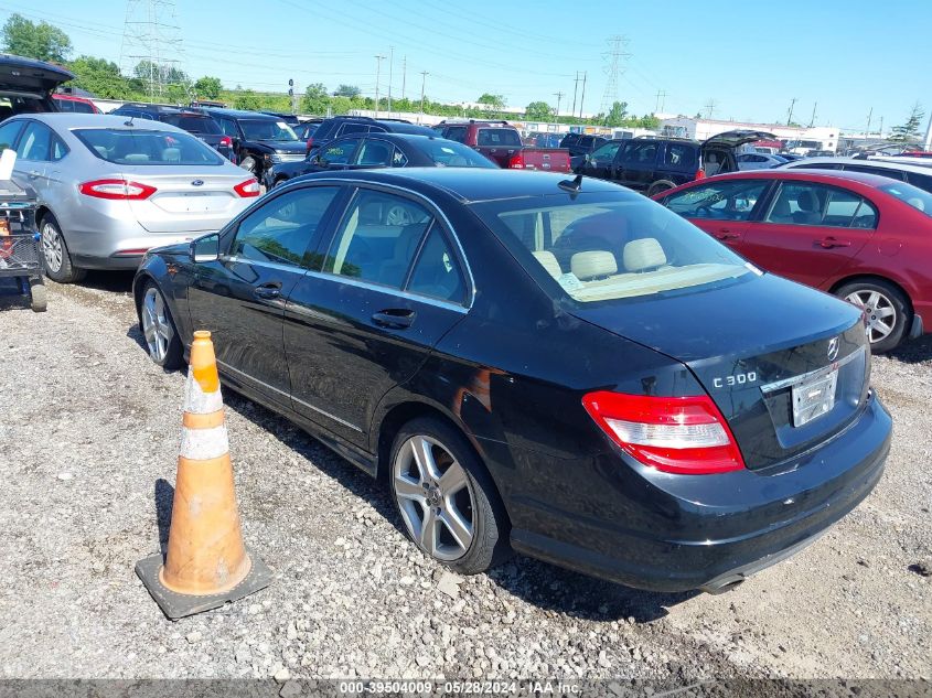 2010 Mercedes-Benz C 300 300 4Matic VIN: WDDGF8BB7AR099753 Lot: 39504009