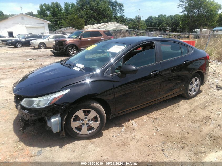 2017 Chevrolet Cruze Ls Auto VIN: 1G1BC5SM4H7159872 Lot: 39504010