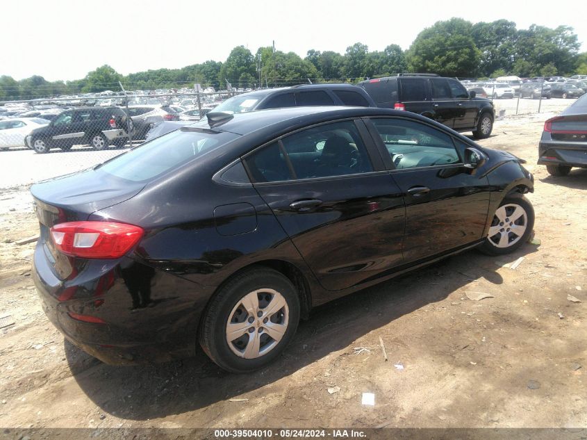 2017 Chevrolet Cruze Ls Auto VIN: 1G1BC5SM4H7159872 Lot: 39504010