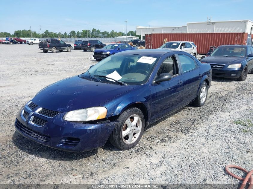 2006 Dodge Stratus Sxt VIN: 1B3EL46R56N161967 Lot: 39504011