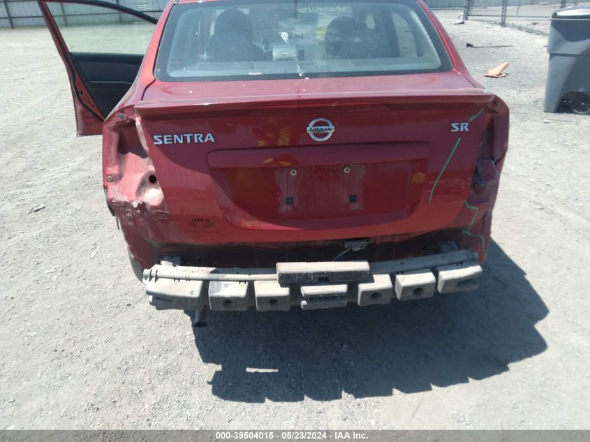 2011 Nissan Sentra 2.0Sr VIN: 3N1AB6AP1BL632009 Lot: 39504015