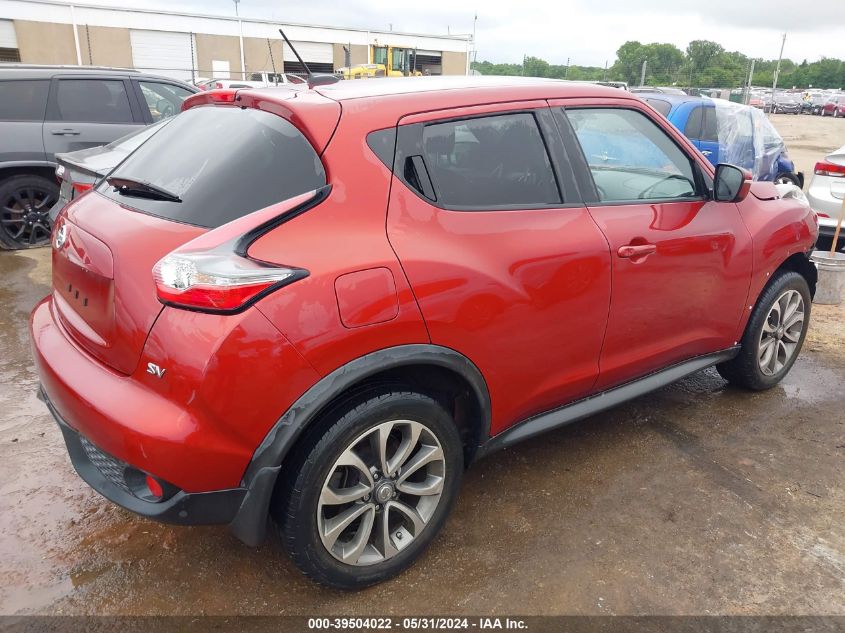 2017 Nissan Juke Sv VIN: JN8AF5MR8HT705457 Lot: 39504022