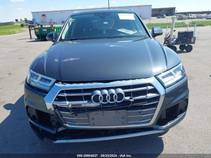 2018 Audi Q5 2.0T Premium/2.0T Tech Premium VIN: WA1BNAFY0J2181520 Lot: 39504027