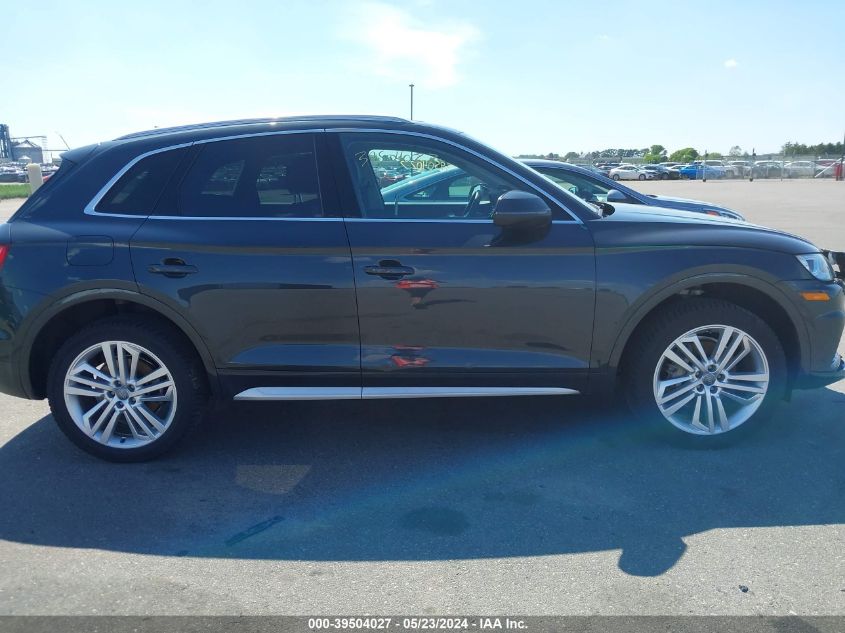 2018 Audi Q5 2.0T Premium/2.0T Tech Premium VIN: WA1BNAFY0J2181520 Lot: 39504027