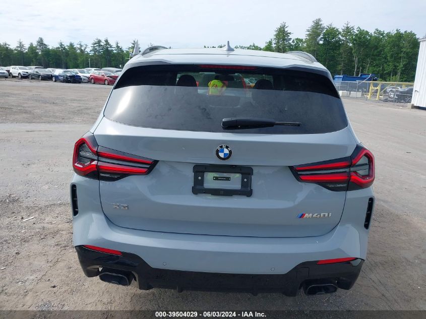 2024 BMW X3 M40I VIN: 5UX83DP04R9V34987 Lot: 39504029