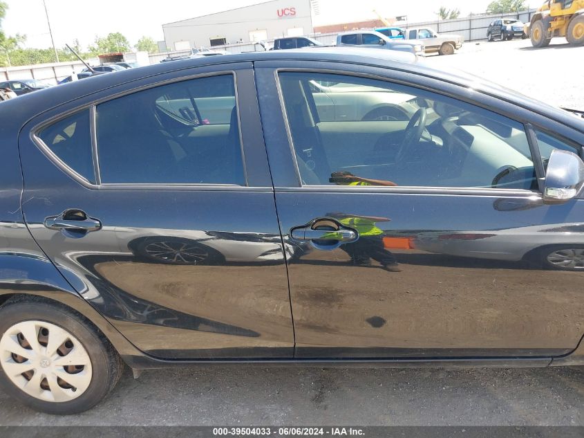 2012 Toyota Prius C Three VIN: JTDKDTB36C1004056 Lot: 39504033