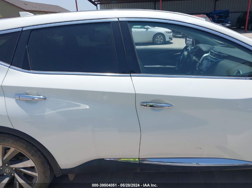 2022 Nissan Murano Sl Fwd VIN: 5N1AZ2CJ7NC119028 Lot: 39504051