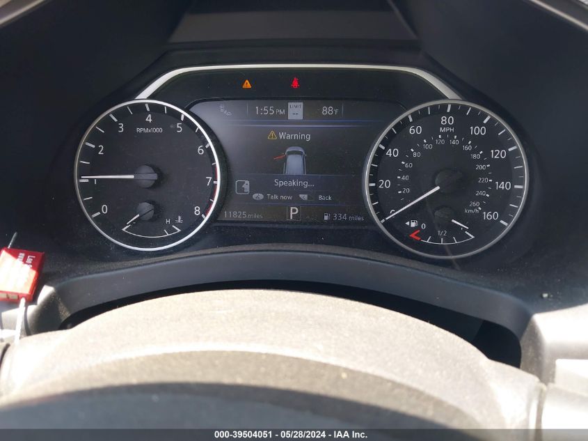 2022 Nissan Murano Sl Fwd VIN: 5N1AZ2CJ7NC119028 Lot: 39504051