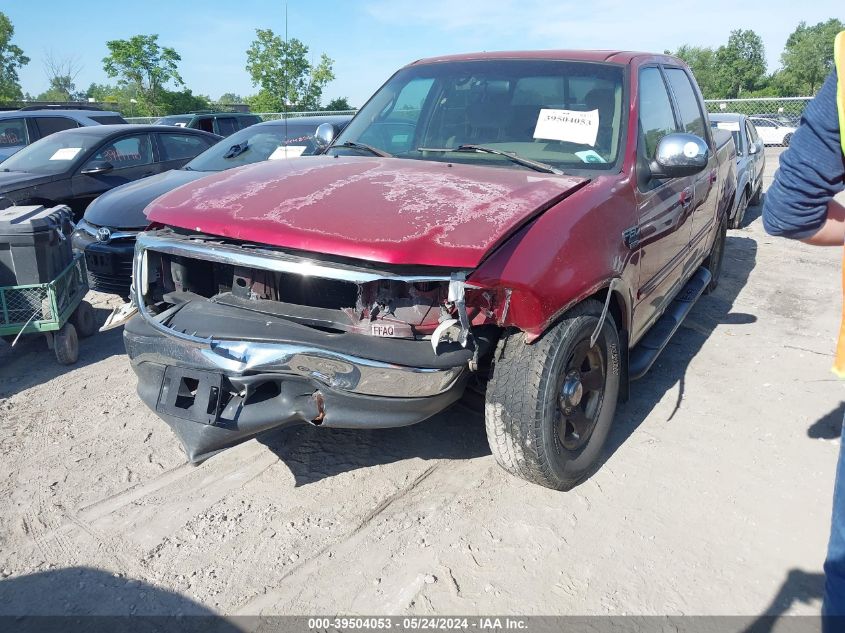 2001 Ford F-150 VIN: 1FTRW07L31KB93613 Lot: 39504053