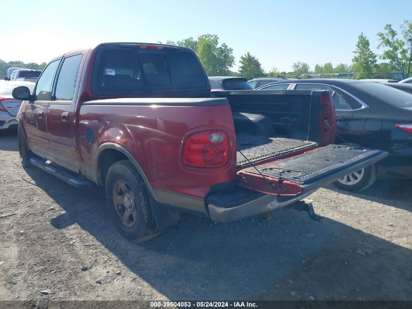 2001 Ford F-150 VIN: 1FTRW07L31KB93613 Lot: 39504053