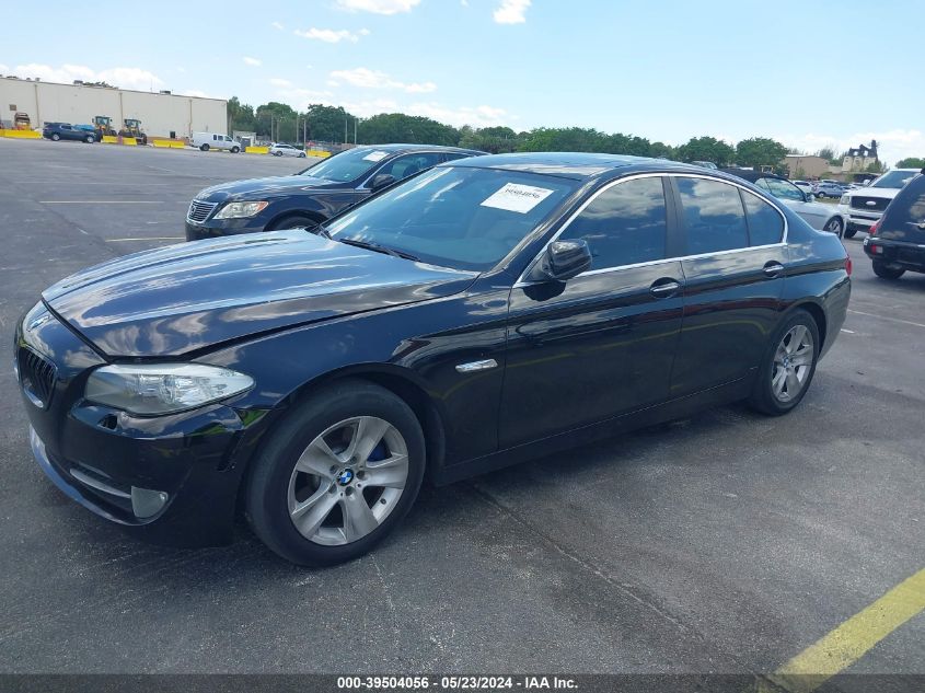 2013 BMW 528I xDrive VIN: WBAXH5C51DDW12280 Lot: 39504056