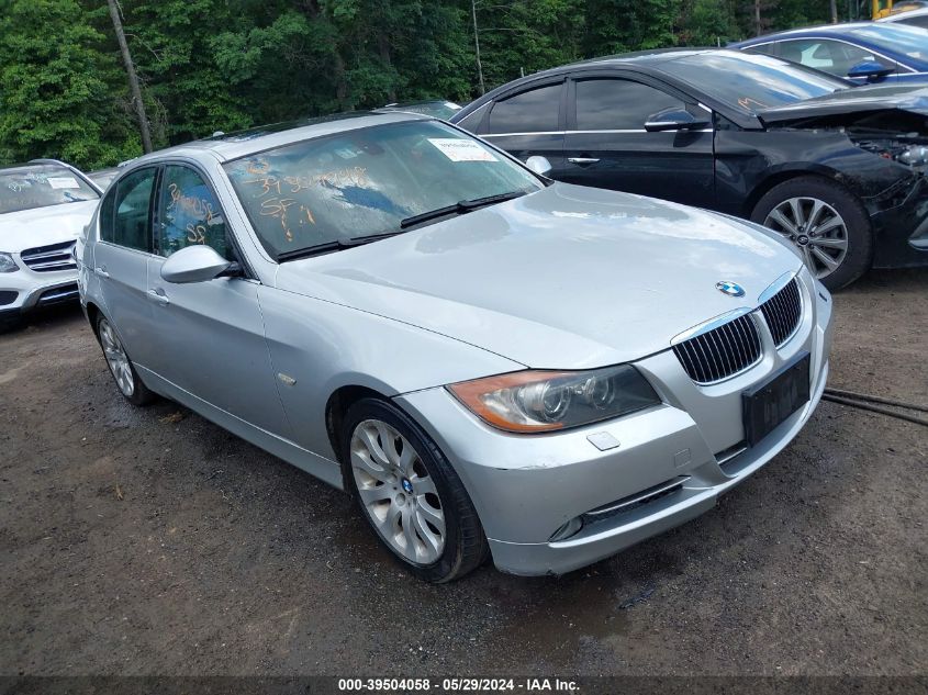 2007 BMW 335Xi VIN: WBAVD53547A007078 Lot: 39504058