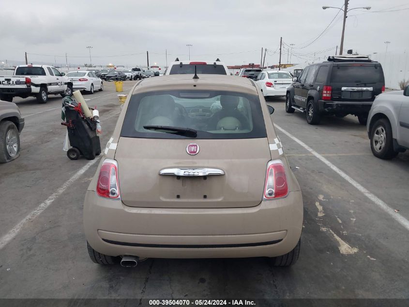 2012 Fiat 500 Pop VIN: 3C3CFFAR3CT366140 Lot: 39504070