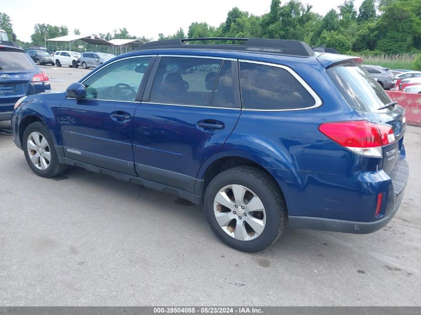 2011 Subaru Outback 2.5I Limited VIN: 4S4BRBKC4B3357079 Lot: 39504085