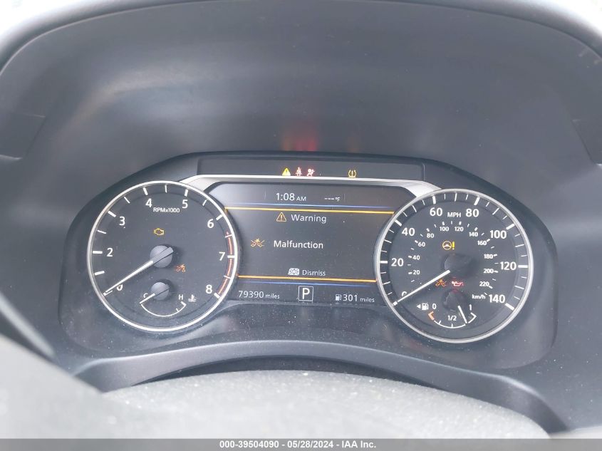 2020 Nissan Altima Sr Fwd VIN: 1N4BL4CV4LN304394 Lot: 39504090