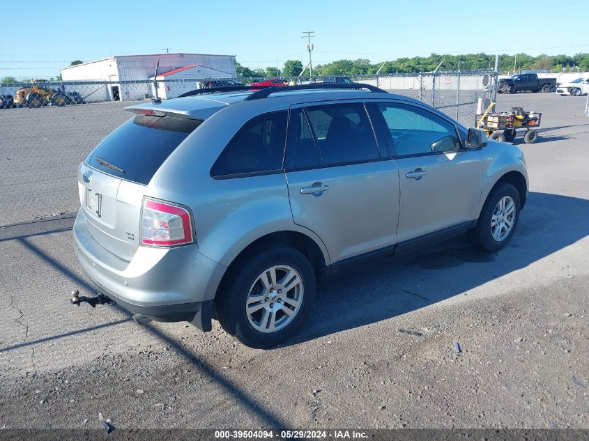 2007 Ford Edge Sel VIN: 2FMDK48C07BB39051 Lot: 39504094