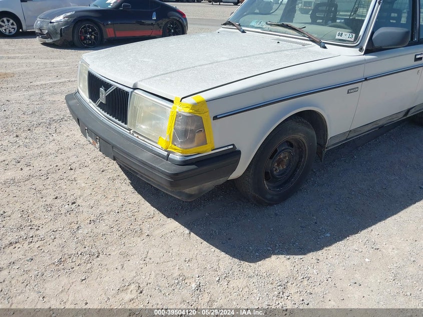 1987 Volvo 245 Dl/Gl VIN: YV1AX8850H1737147 Lot: 39504120