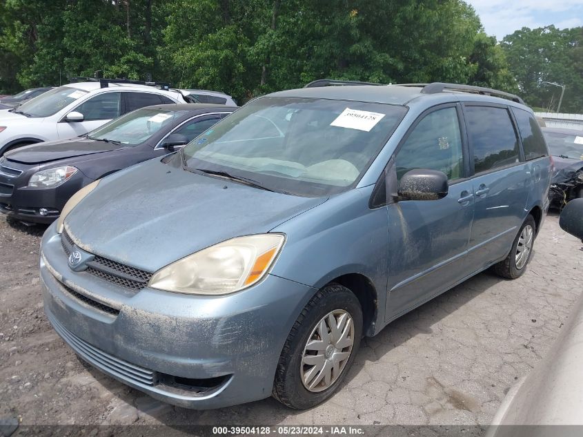 2004 Toyota Sienna Le VIN: 5TDZA23C44S179569 Lot: 39504128