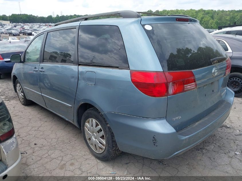 2004 Toyota Sienna Le VIN: 5TDZA23C44S179569 Lot: 39504128