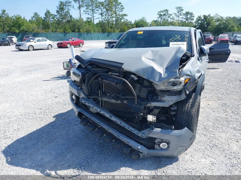 2021 Toyota Tacoma Trd Off-Road VIN: 5TFCZ5AN4MX245469 Lot: 39504135