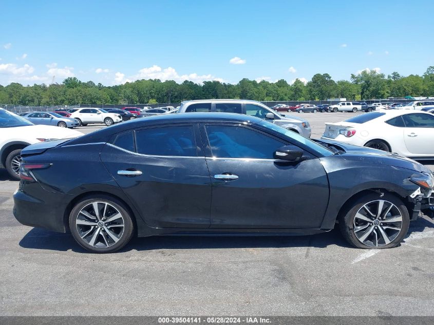 2021 Nissan Maxima Sv Xtronic Cvt VIN: 1N4AA6CVXMC513794 Lot: 39504141